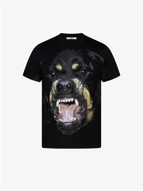 t shirt givenchy dog|Givenchy rottweiler.